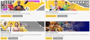 ReloadBet bonus scommesse casino cashback settimanale 2026