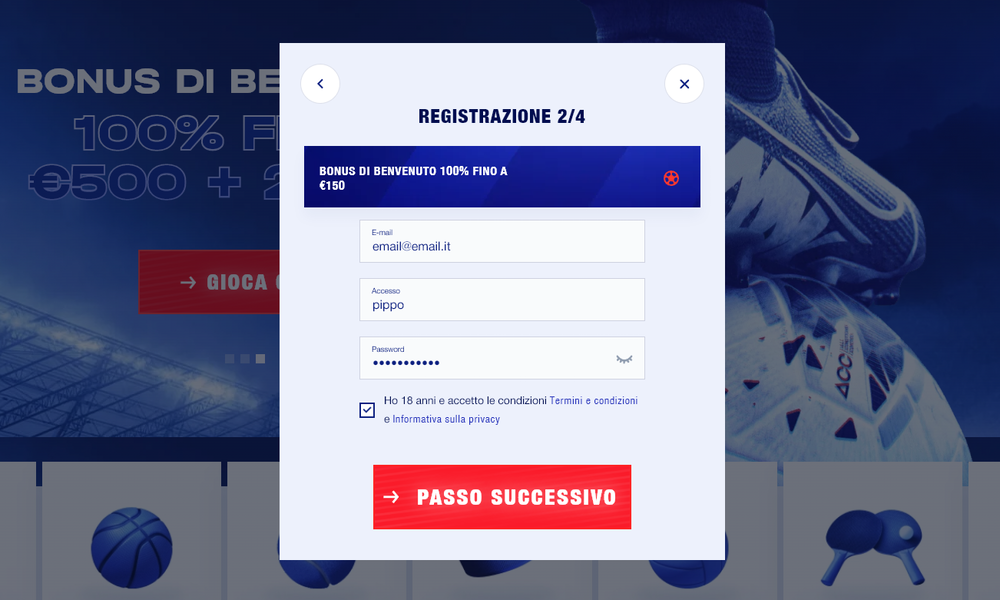 Bankonbet registrazione - come aprire un conto 2026