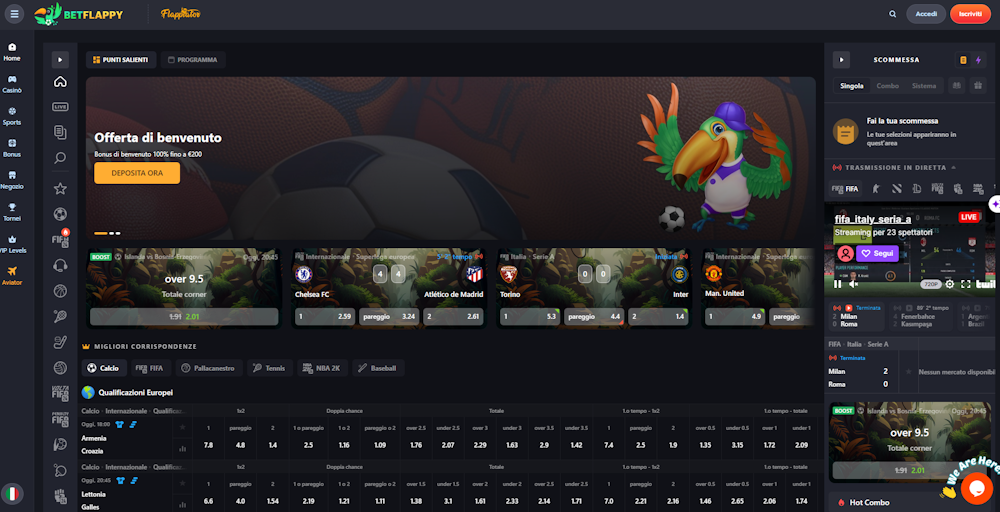 betflappy recensioni scommesse sportive