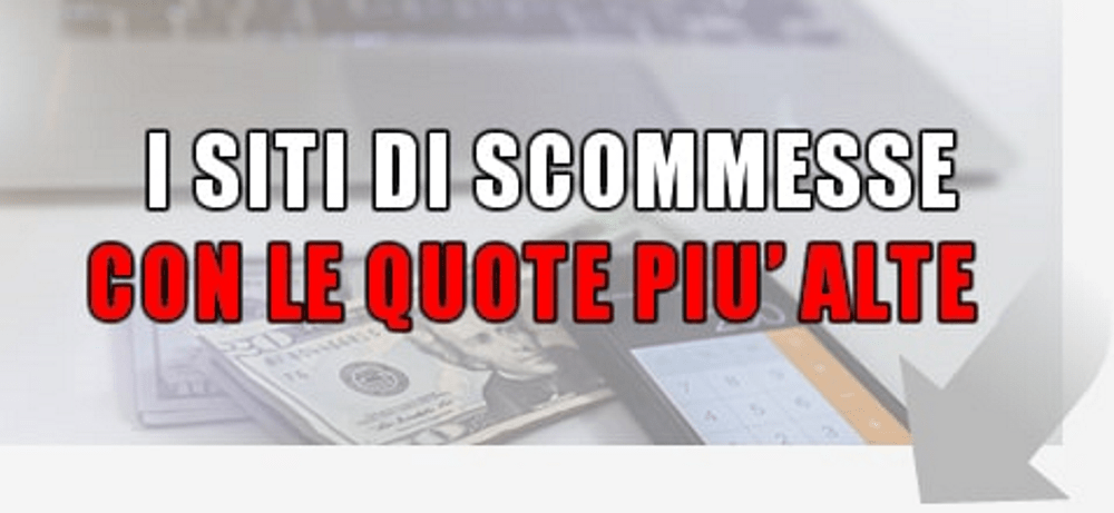 Bookmaker con quote più alte 2026 - classifica e confronto margini per scommesse online