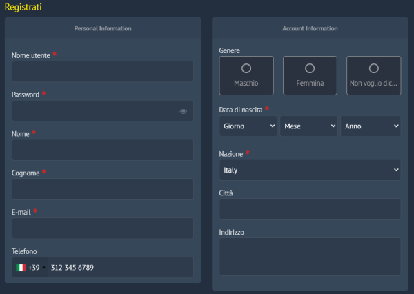 Come registrarsi su Yonibet 2026