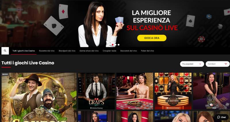 silverplay casinò live