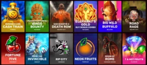 DragonSlots catalogo giochi slot casino live 2026