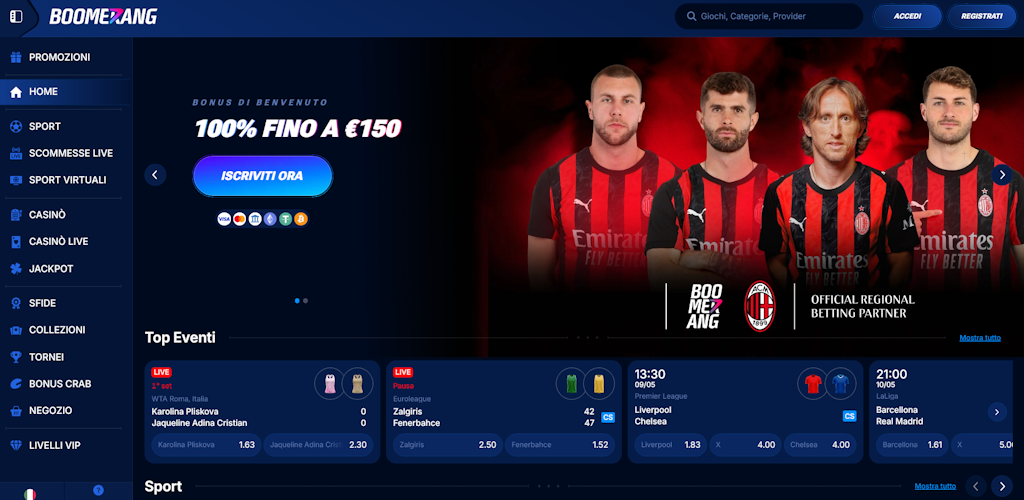 boomerang-bet italia scommesse